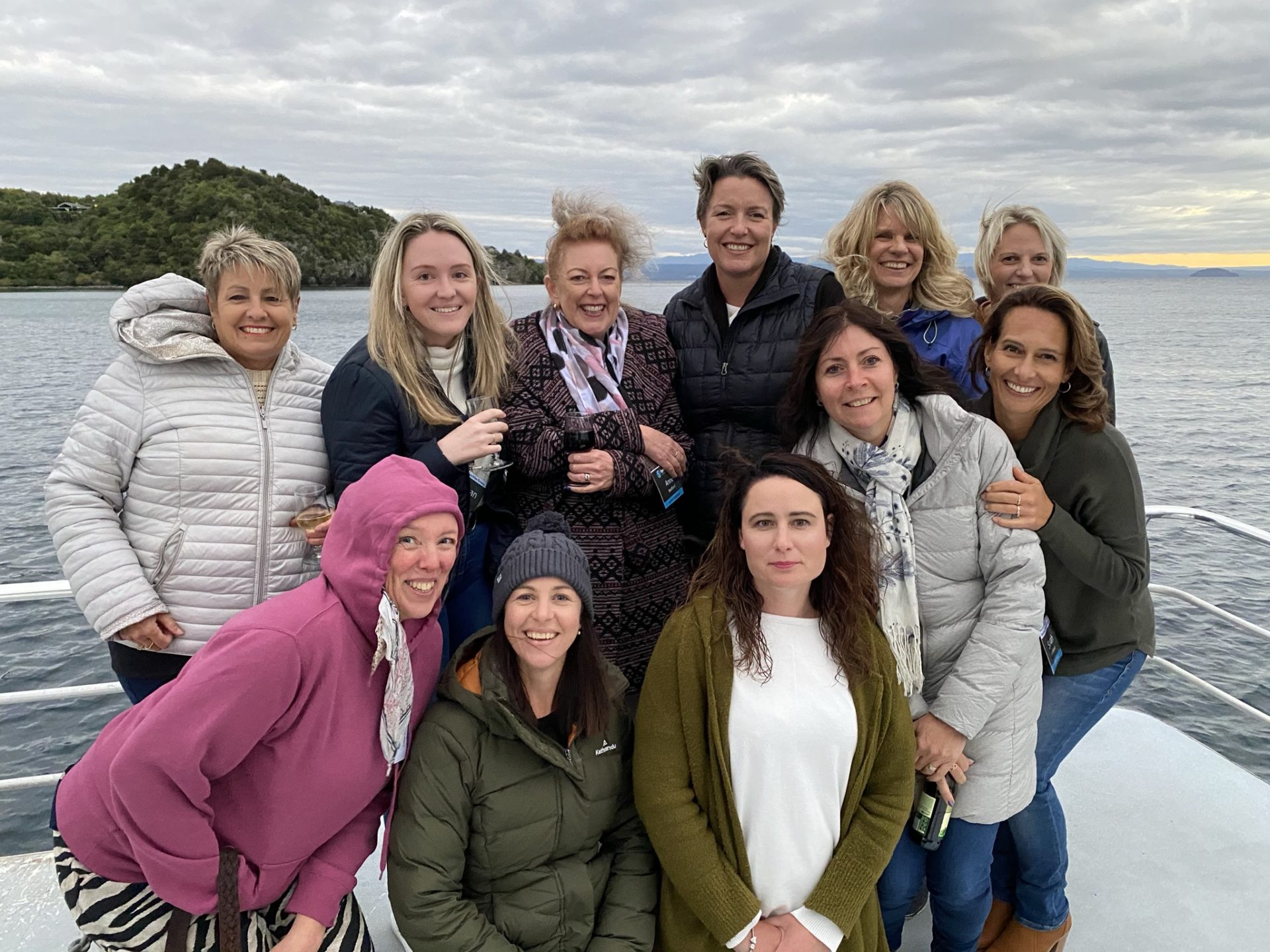 Speedy Signs Owners, Lake Cruise Taupo