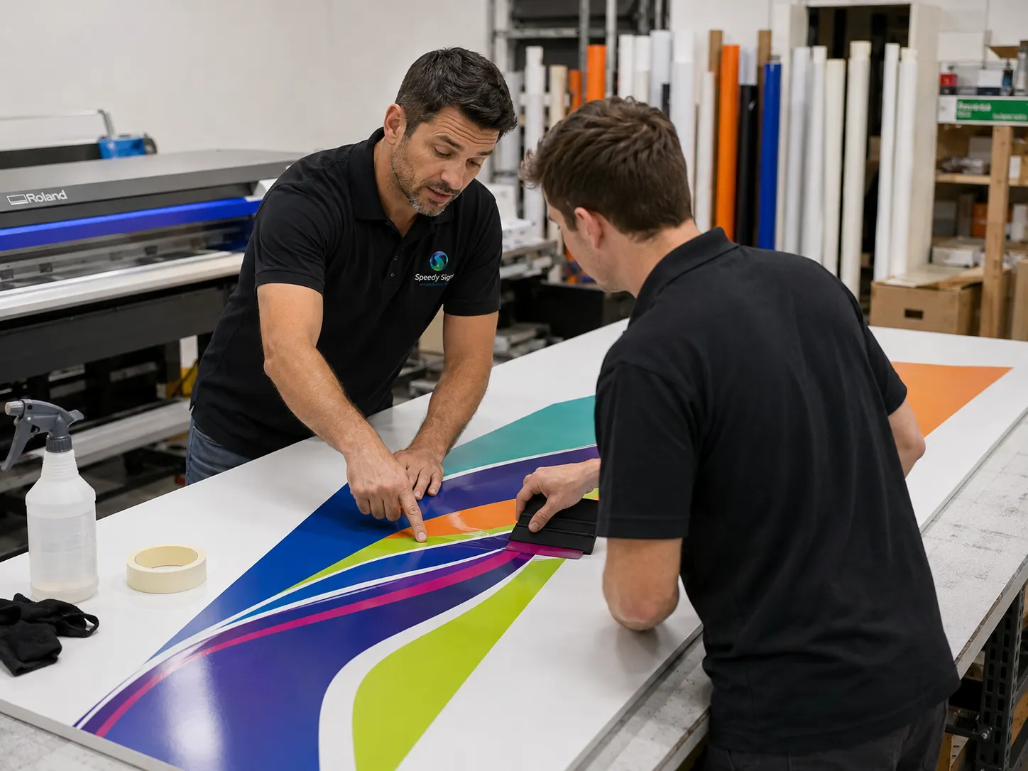Speedy Signs Graphics Training